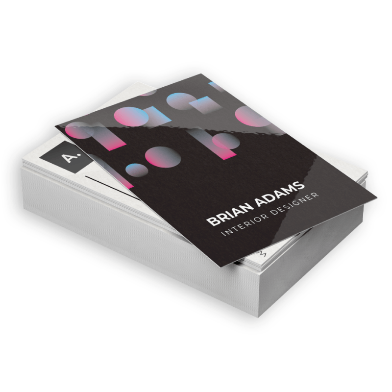 Business Cards - 14pt + UV High Gloss