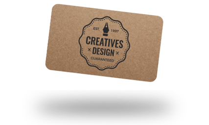 Business Cards - Craft Paper / Kraft Paper